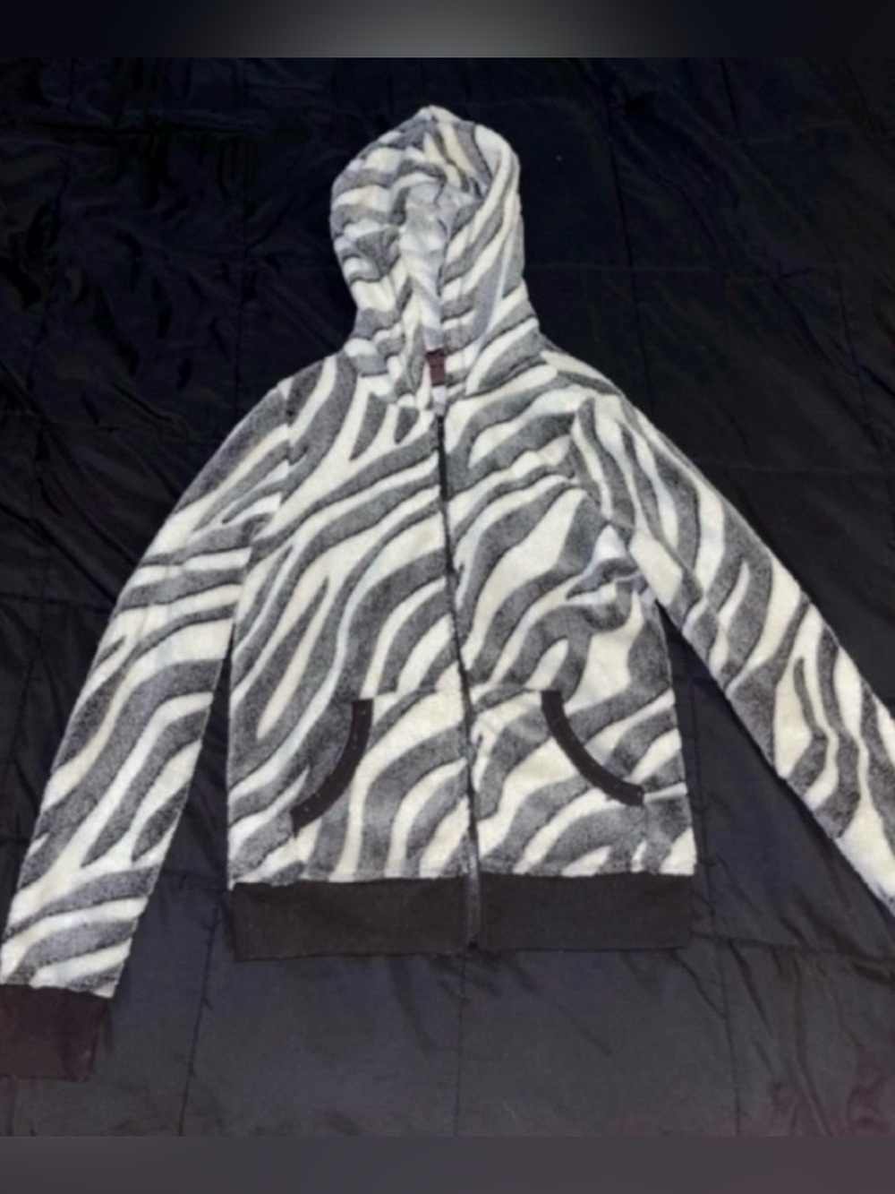 Kid’s lipgloss Zebra Hooded Jacket